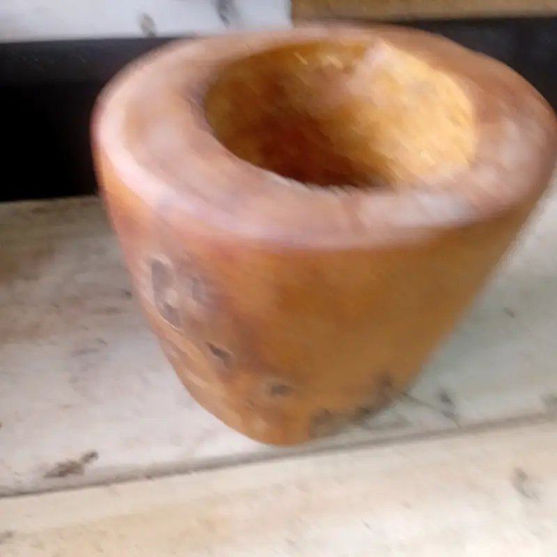 mate de madera de picoyo milenario - 2