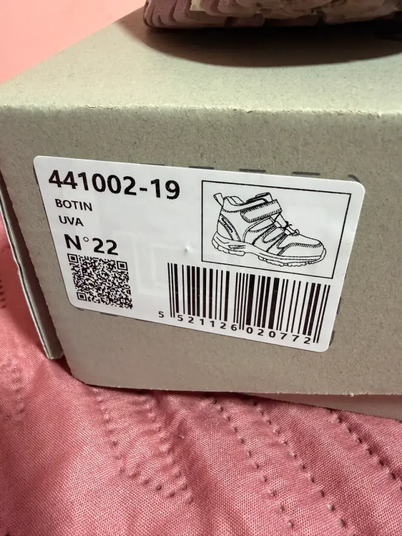 Botines de niña Opaline color uva talla 22 - 2