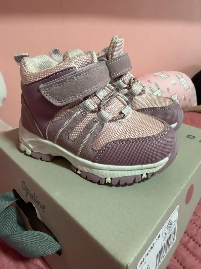 Botines de niña Opaline color uva talla 22 - 4