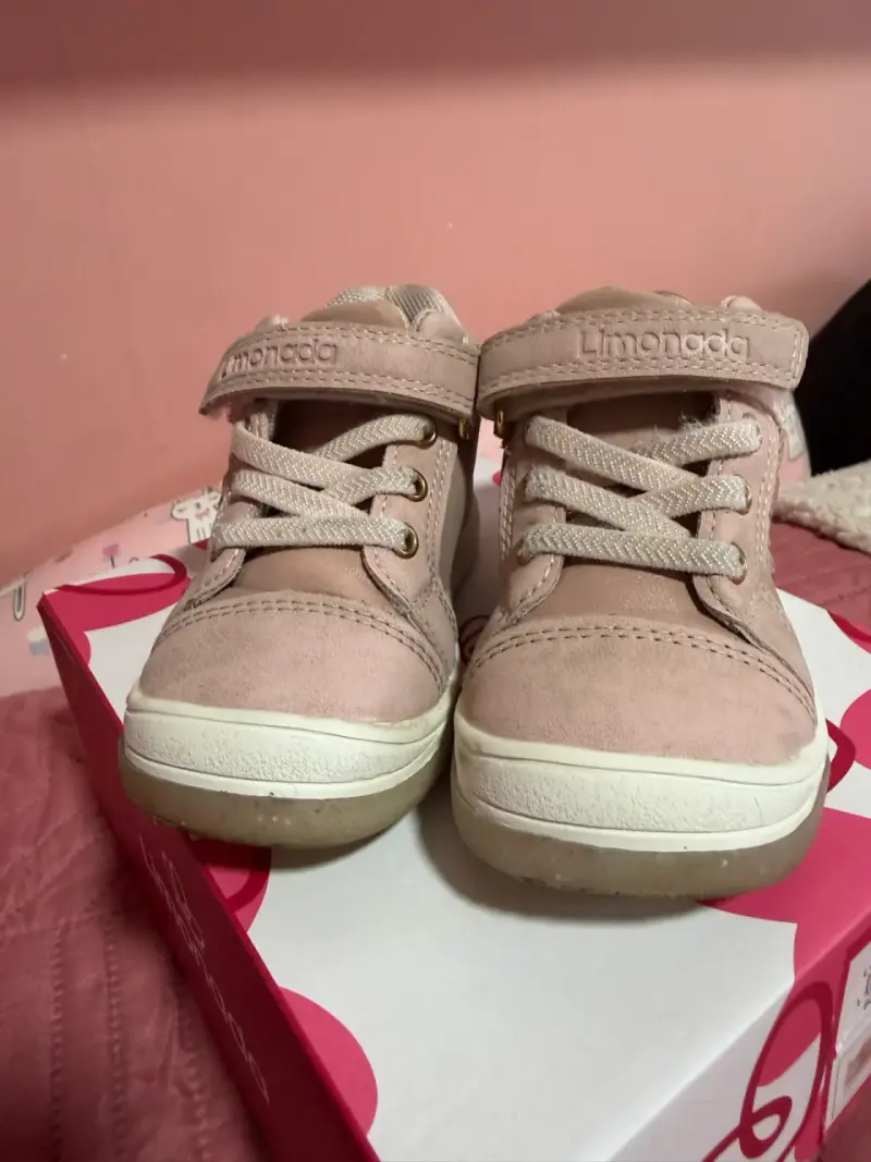 Botines rosados para niña Limonada talla 22 - 3