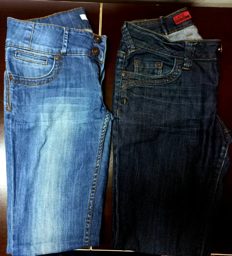 Jeans azul oscuro Catie para mujer - 2