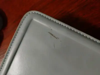 Cartera de mano celeste con correas desmontable - miniatura 6