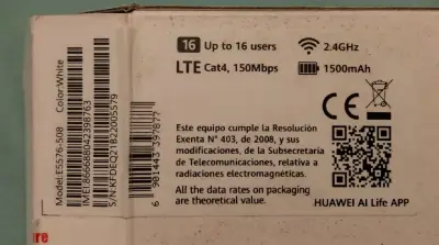 Router Huawei Mobile WiFi LTE Cat4 - miniatura 2
