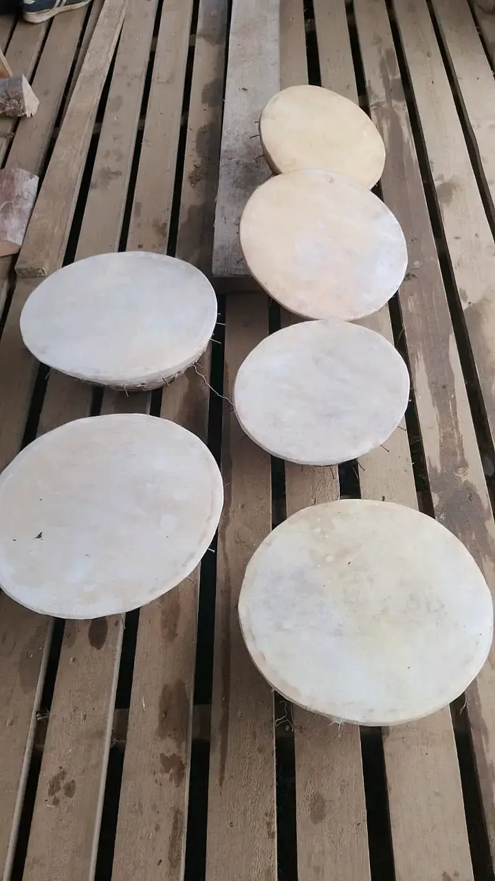 kultrun Tambores Mapuche de Madera y Cuero - 2