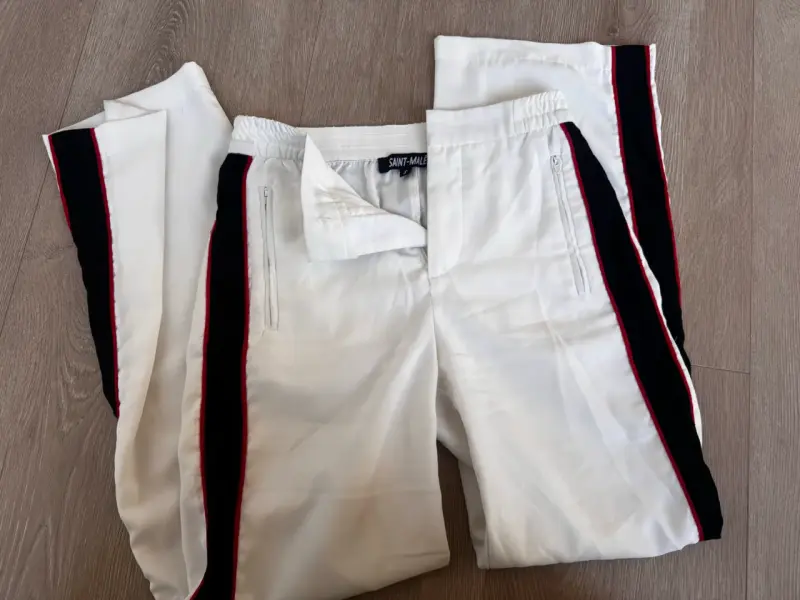 Pantalón sastrero blanco - 3