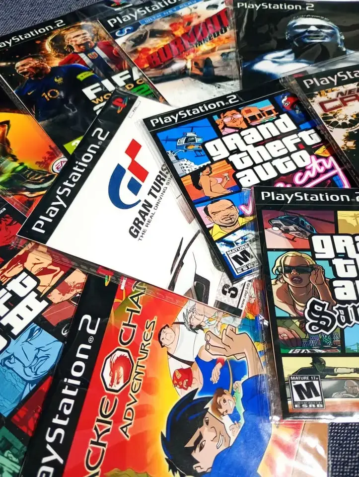 Pack 5 juegos para PS2 PlayStation 2 a pedido - 1