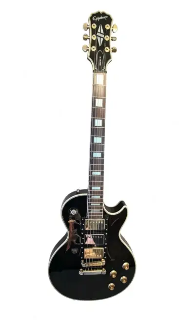 Guitarra Epiphone Les Paul  Black Beauty - miniatura 1