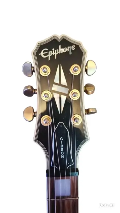 Guitarra Epiphone Les Paul  Black Beauty - miniatura 3