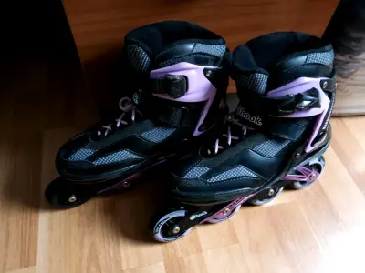 Patines en línea hook morados 38-40 - miniatura 1