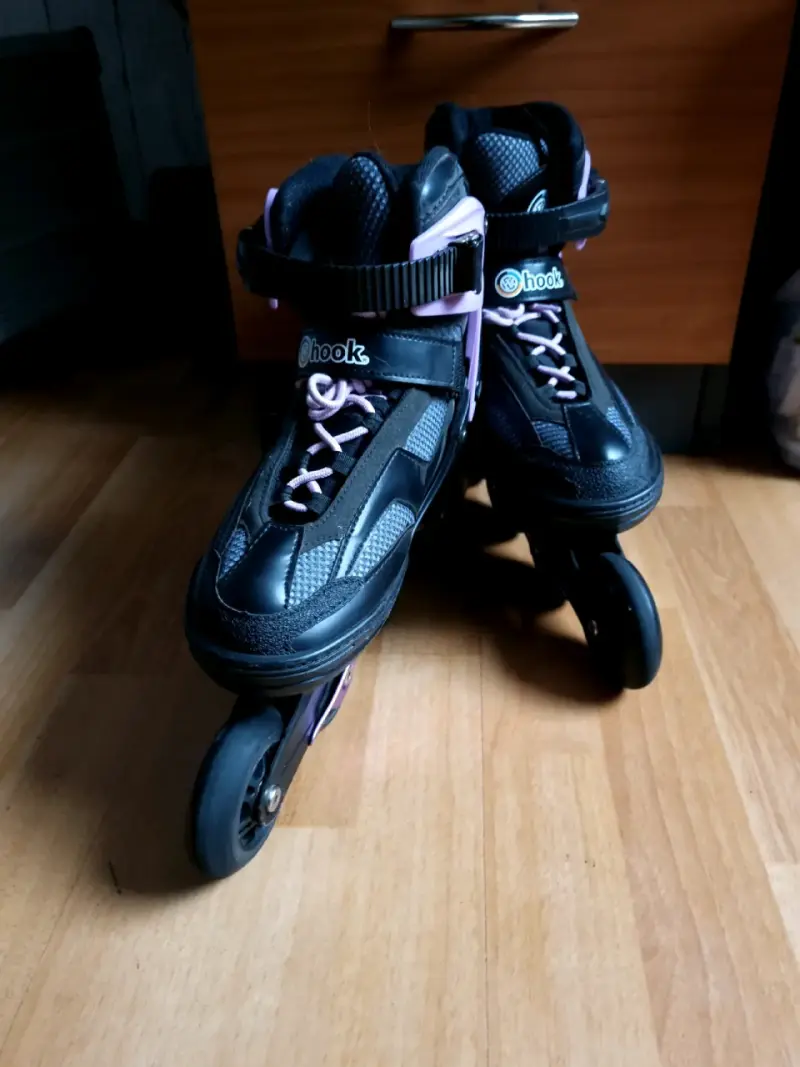 Patines en línea hook morados 38-40 - 4