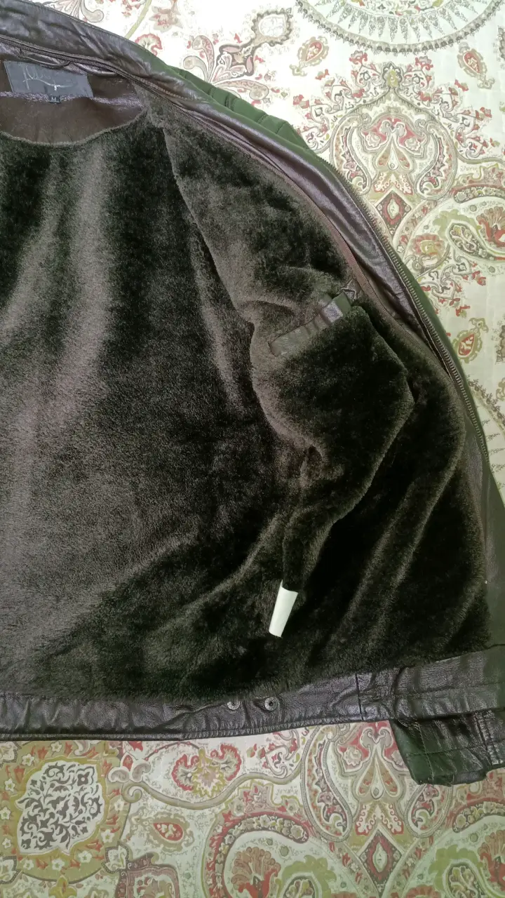 Chaqueta 100% cuero café para hombre Todopiel - 5