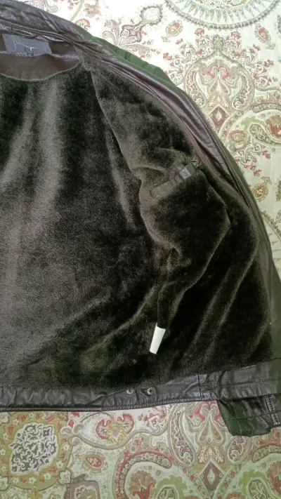 Chaqueta 100% cuero café para hombre Todopiel - miniatura 5
