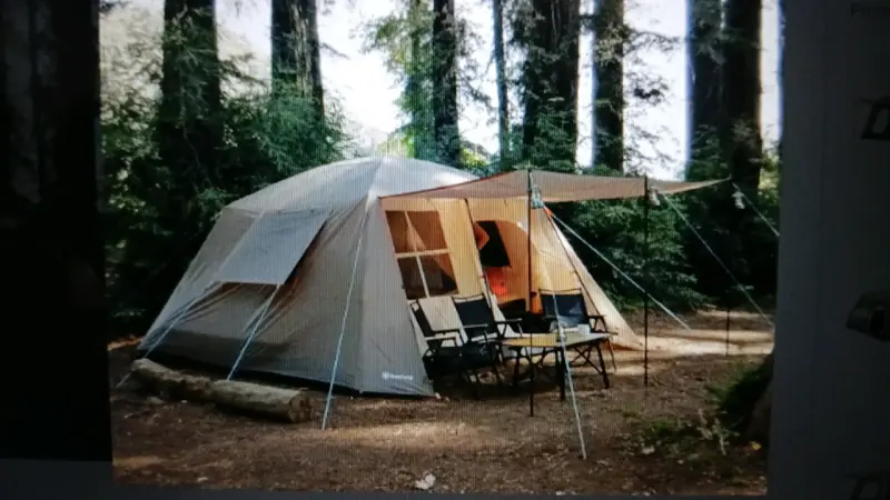 Carpa para 6 personas con avance y ventilación - 1