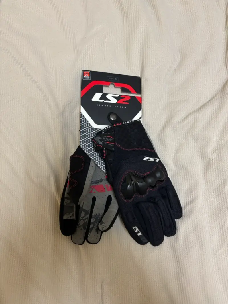 Guantes de moto LS2 con protección - 1