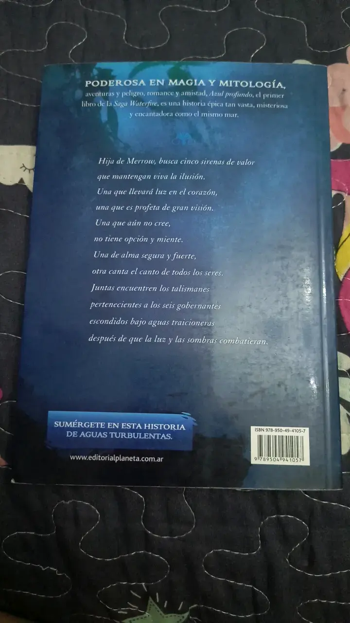 Libro Azul Profundo de Jennifer Donnelly - 2