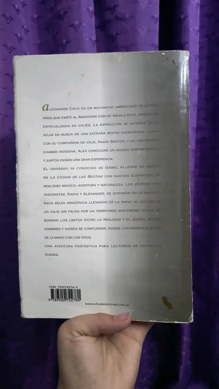 Libro 'La Ciudad de las Bestias' de Isabel Allende - 2