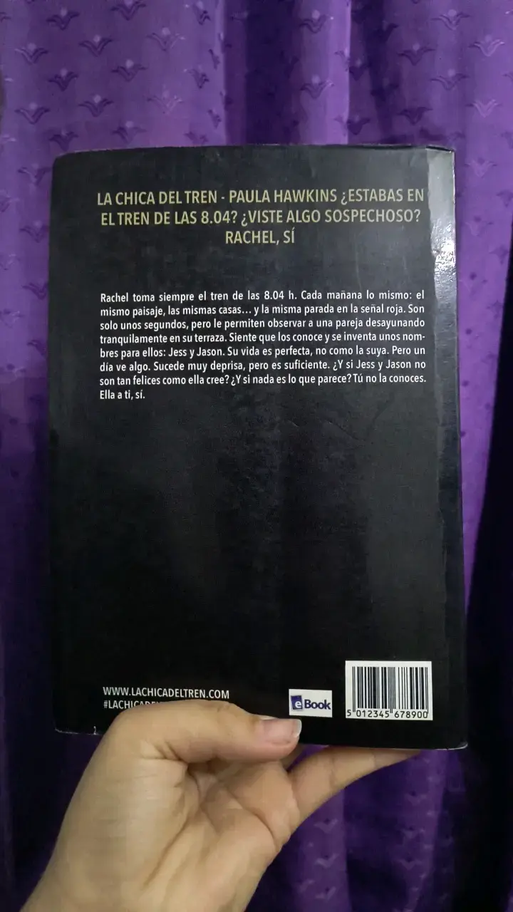 Libro 'La Chica del Tren' de Paula Hawkins - 2