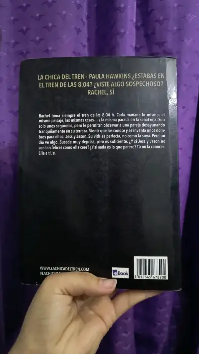 Libro 'La Chica del Tren' de Paula Hawkins - miniatura 2