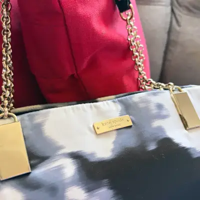 Bolso de mano estampado Kate Spade - miniatura 6