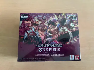 One Piece op11 A Fist of Divine Speed booster box - miniatura 2