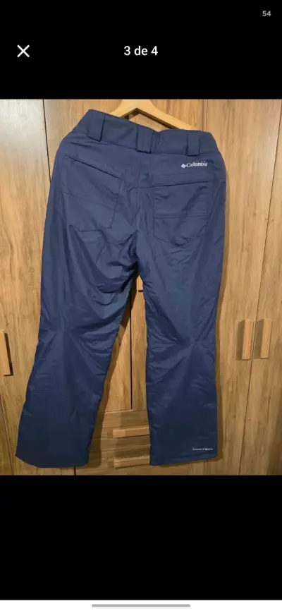 Pantalones Columbia azul impermeables Talla M - miniatura 2