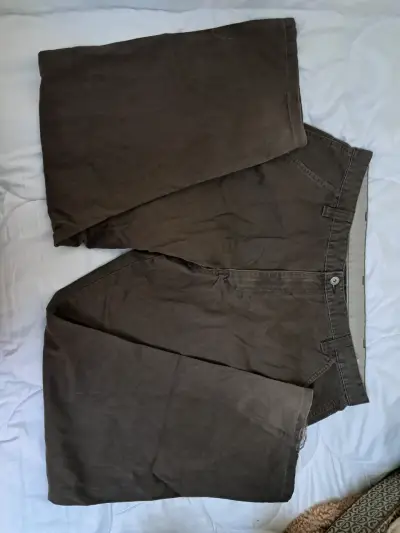 Pantalones cargo marrones Wrangler - miniatura 1