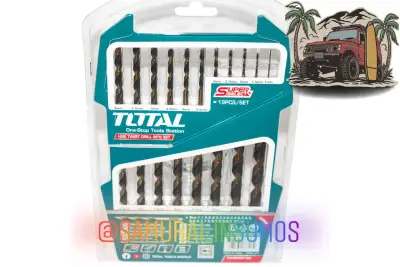 Kit 19 En 1 Juego Brocas Metal-Madera-PVC AceroHSS - miniatura 1