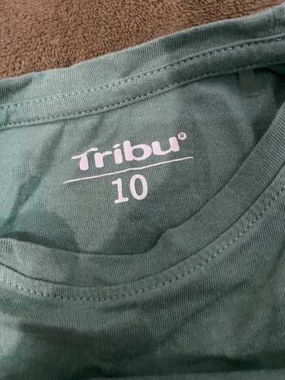 Polera manga larga verde con unicornio para niña Tribu - miniatura 1