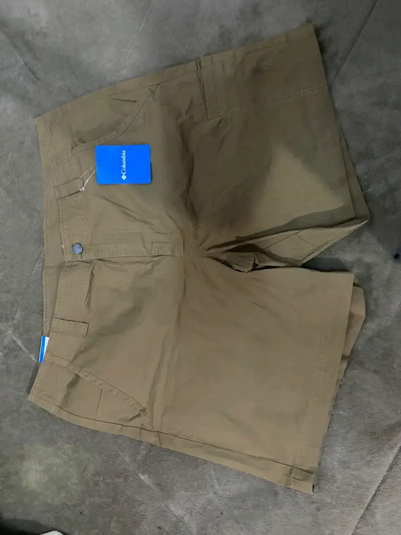 Shorts cargo hombre Columbia color caqui - 1