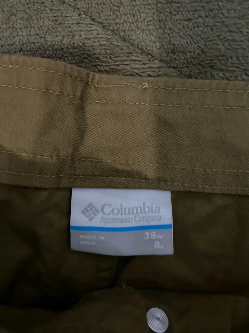 Shorts cargo hombre Columbia color caqui - 2