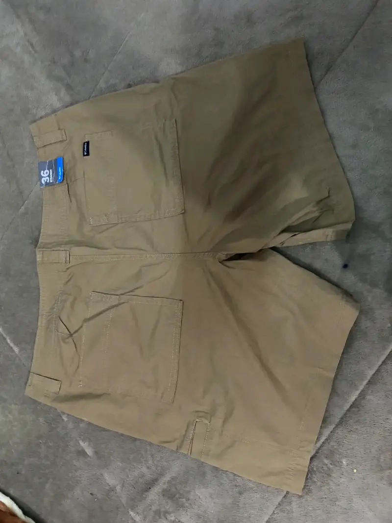 Shorts cargo hombre Columbia color caqui - 3