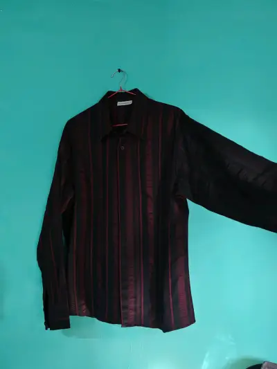 Camisa de rayas Bitono para hombre Clockhouse - miniatura 3
