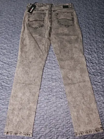 Jeans gris Soviet Slim Fit para hombre - miniatura 3