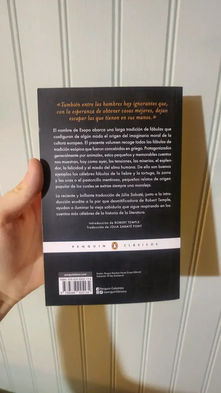 Libro Fábulas de Esopo Penguin Clásicos - 2