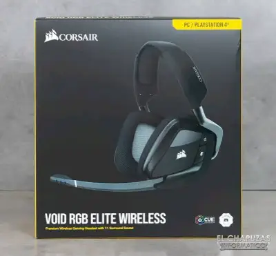 Audífonos Corsair Void RGB Elite Wireless para gaming - miniatura 1