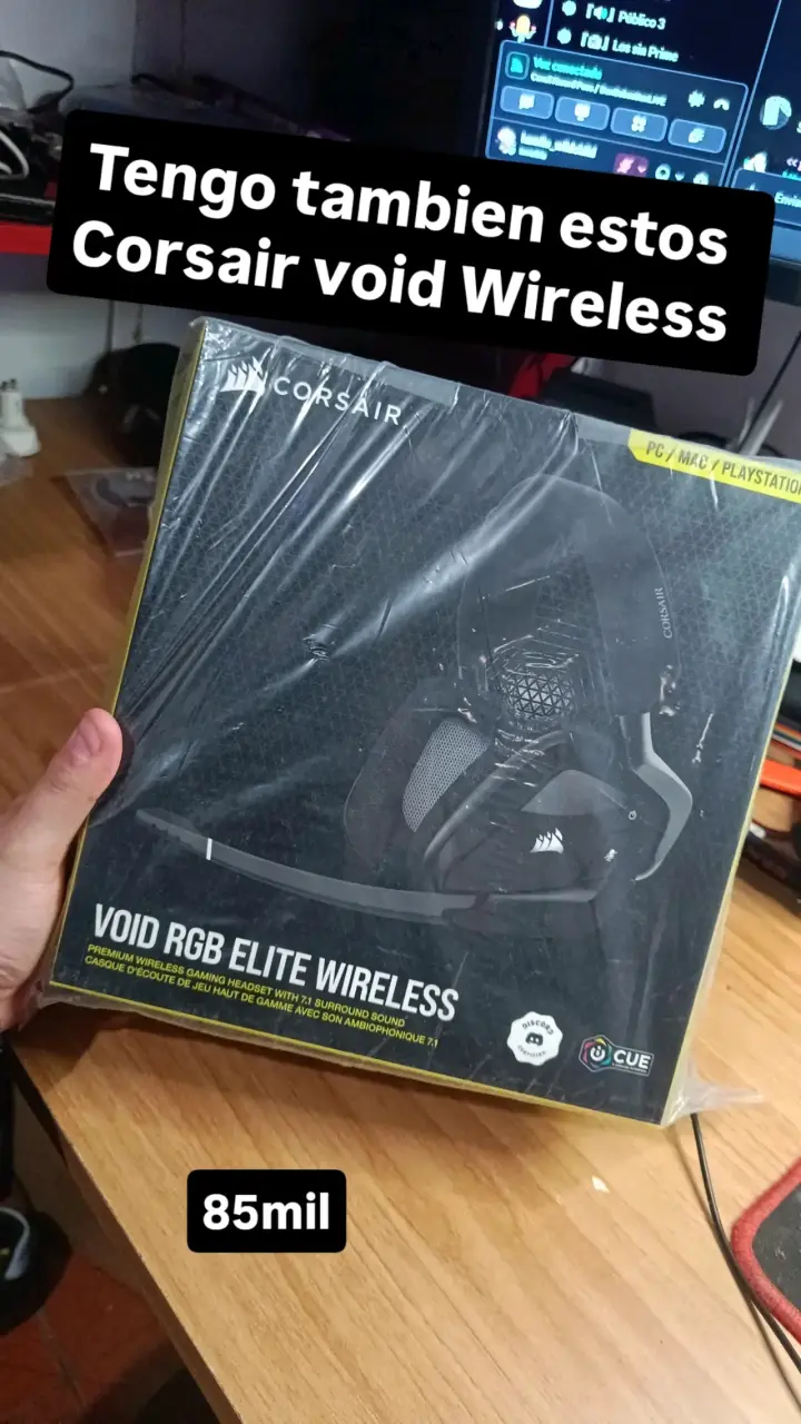 Audífonos Corsair Void RGB Elite Wireless para gaming - 3