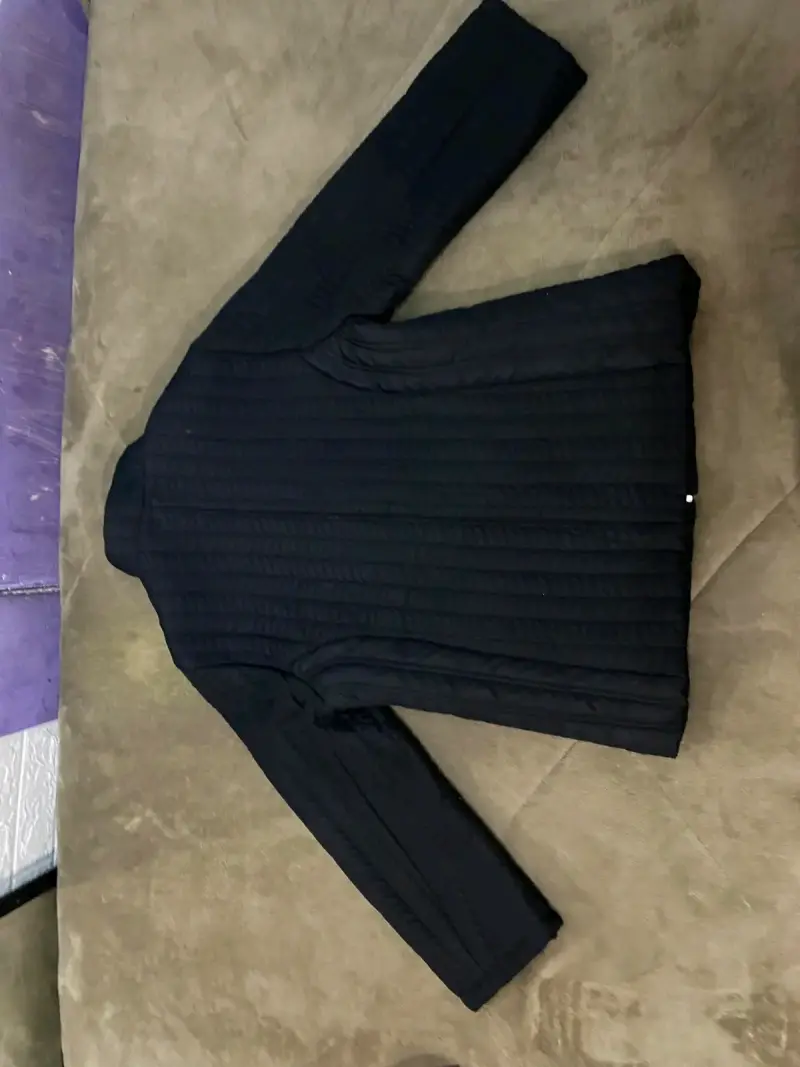 Chaqueta acolchada negra para mujer talla 46 - 2