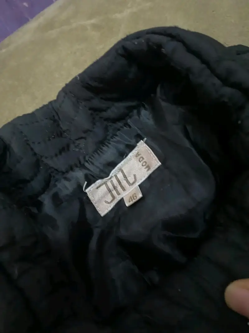 Chaqueta acolchada negra para mujer talla 46 - 3