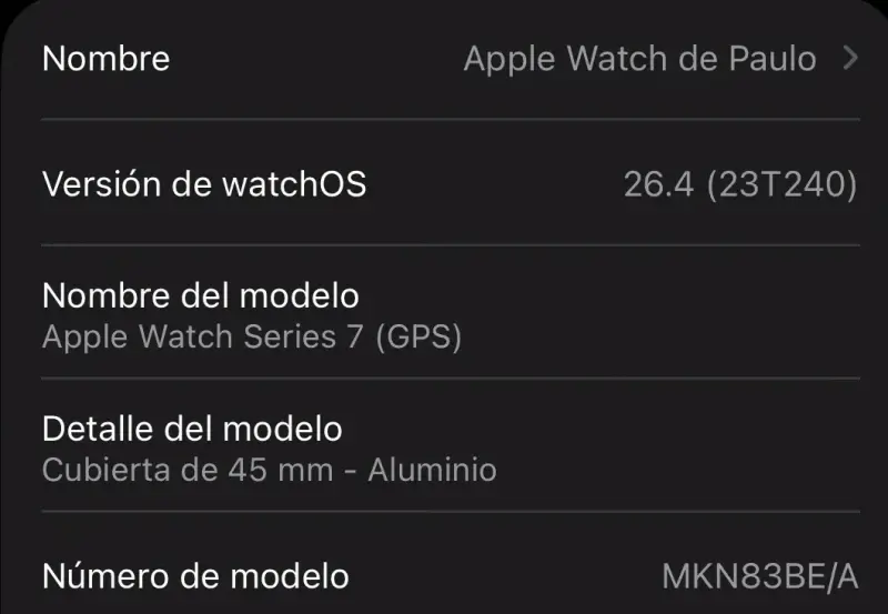 Apple Watch Series 7 GPS 45mm Aluminio Azul - 4