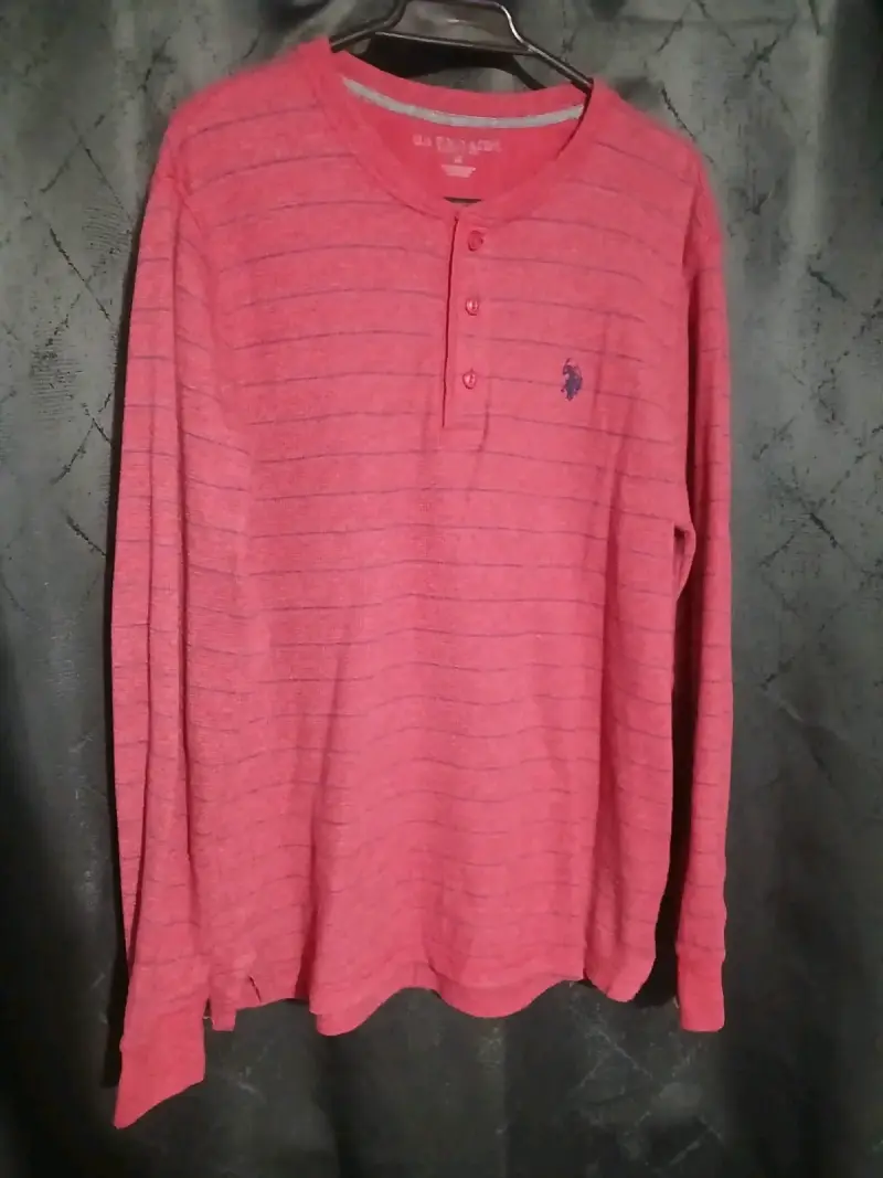 Polera us polo manga larga talla M - 2