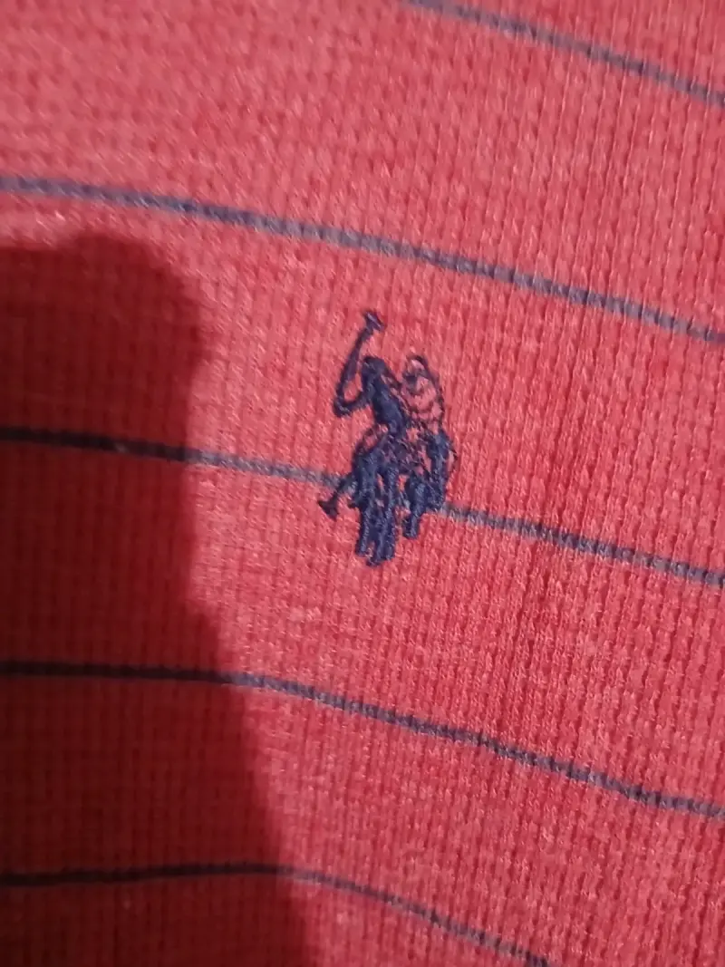 Polera us polo manga larga talla M - 4