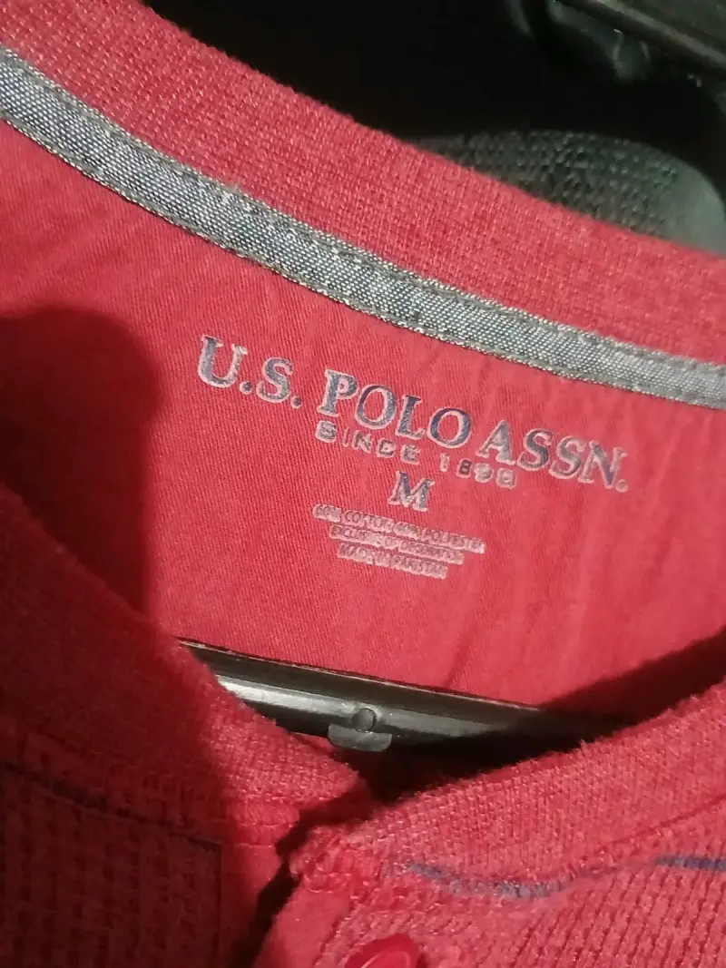 Polera us polo manga larga talla M - 5