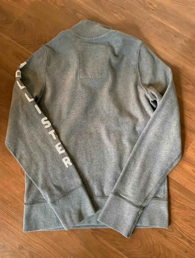 Polerón gris Hollister Malibu CA para hombre - 3
