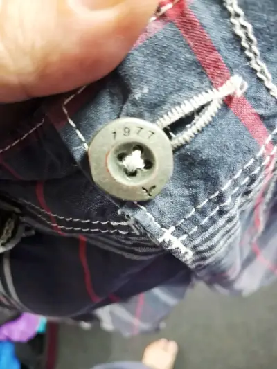 Shorts de cuadros American Eagle para hombre - miniatura 3