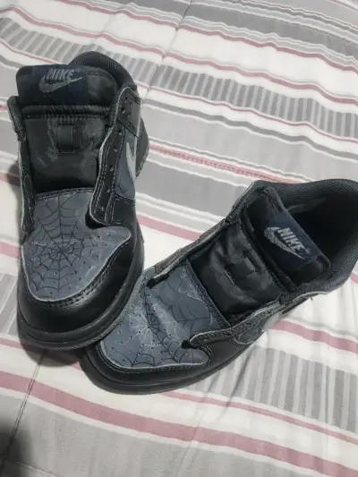 Zapatillas Nike negras spider N36.5 - miniatura 2