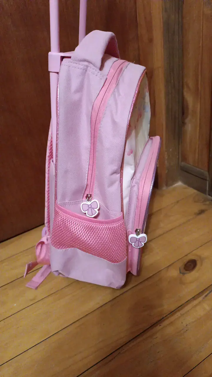 Mochila infantil con ruedas diseño animado - 3