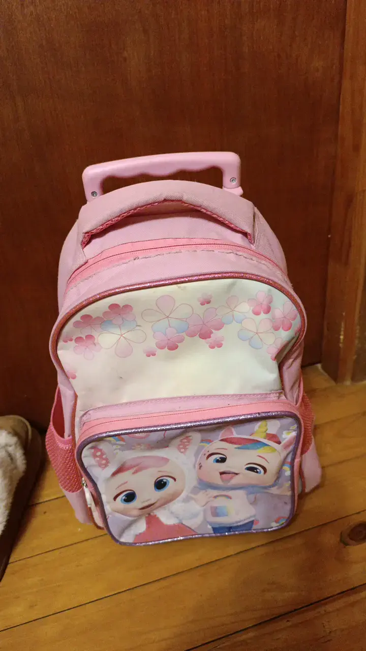 Mochila infantil con ruedas diseño animado - 4