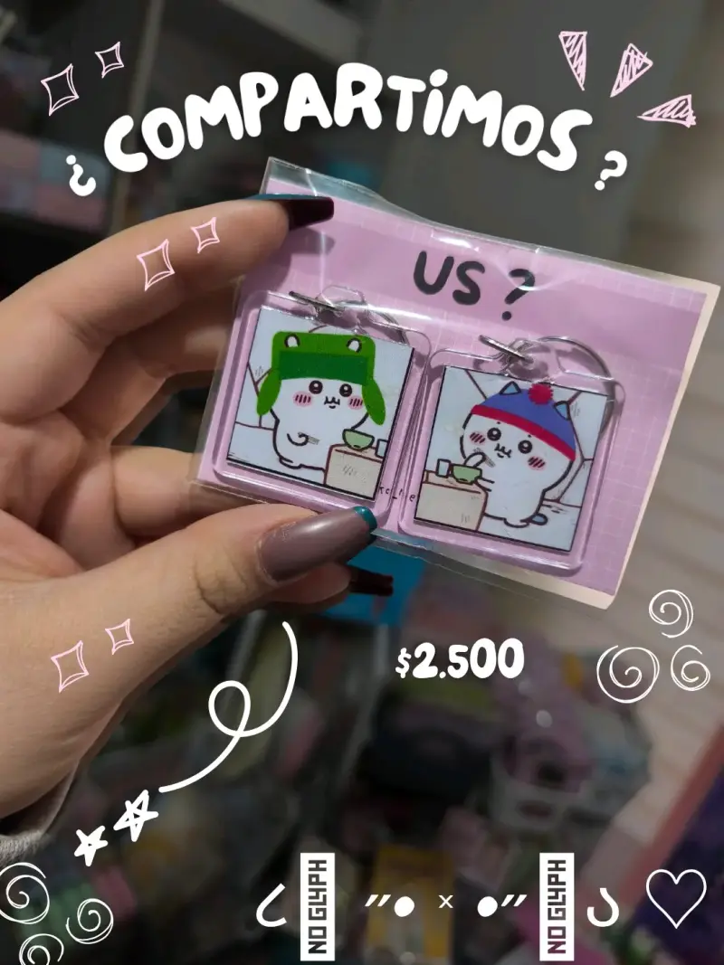 Llaveros para compartir - 1