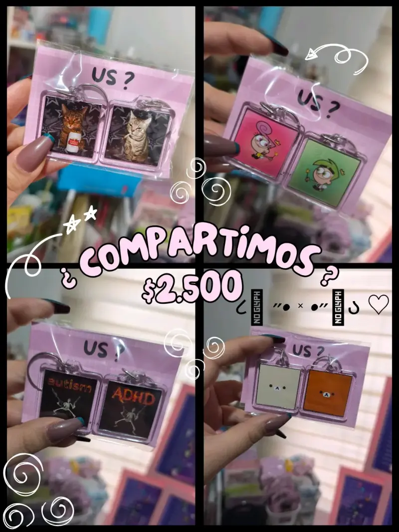 Llaveros para compartir - 2