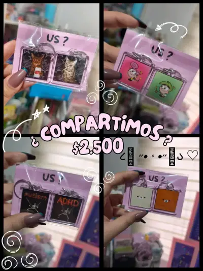 Llaveros para compartir - miniatura 2